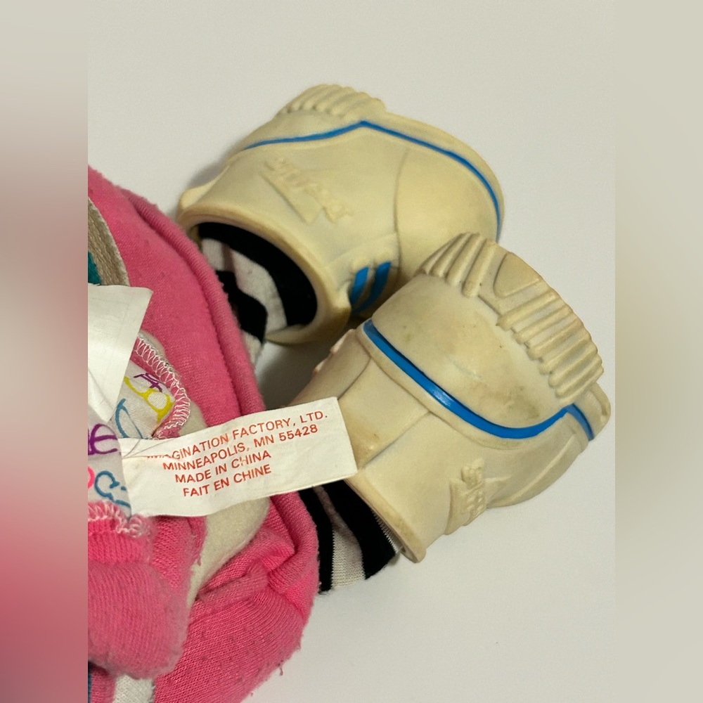 Vintage 1988 Dooffles plush bag/tote from The Imagination Factory. - Picture 8 of 8